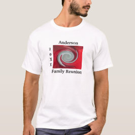 Family Wiedersehen Artistic Abstrakt Swirl Keepake T-Shirt