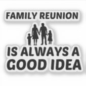 FAMILY WIEDERSEHEN AUFKLEBER (Vorderseite)