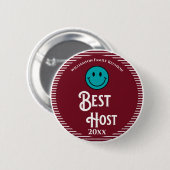 Family Wiedersehen Award Bester Host Button (Vorne & Hinten)