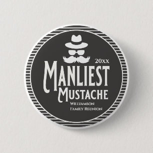 Family Wiedersehen Award Manarly Mustache Alberner Button