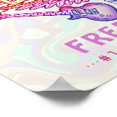 Family Wiedersehen Band Konzert Willkommen Neon Re Poster (Ecke)