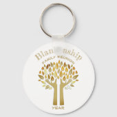 Family Wiedersehen behandelt Blätter mit benutzerd Schlüsselanhänger (Vorderseite)