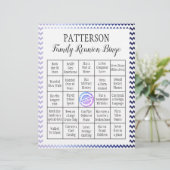 Family Wiedersehen Bingo Game | ZICKZACK (Stehend Vorderseite)