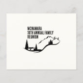 Family Wiedersehen Budget Friendly Einladung Flyer (Hinten)