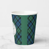 Family Wiedersehen Clan Campbell Tartan Kariert Cu Pappbecher (Links)