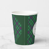Family Wiedersehen Clan Duncan Tartan Kariert Cust Pappbecher (Rechts)