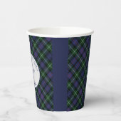 Family Wiedersehen Clan MacKenzie Tartan Kariert C Pappbecher (Links)