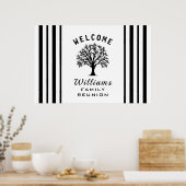 Family Wiedersehen Cool Tree Sommerurlaub Road Tri Poster (Küche)