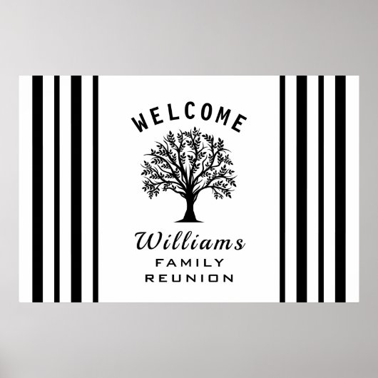 Family Wiedersehen Cool Tree Sommerurlaub Road Tri Poster (Vorne)