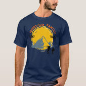Family Wiedersehen Custom Mountains Road Trip T T-Shirt (Vorderseite)