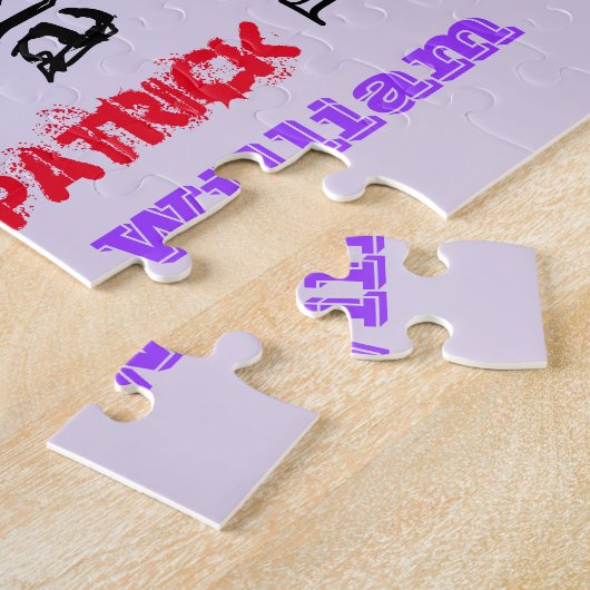 Family Wiedersehen Dazzzing Word Cloud Puzzle (Seite)