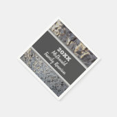 Family Wiedersehen Dinner Cocktail Snakeskin Mosai Serviette (Ecke)