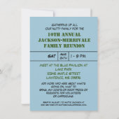 Family Wiedersehen Eichhörnchen auf der Suche nach Einladung (Rückseite)