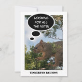 Family Wiedersehen Eichhörnchen auf der Suche nach Einladung (Vorderseite)