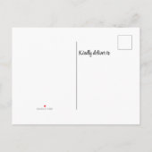 Family Wiedersehen Family Tree Einladungspostkarte (Rückseite)