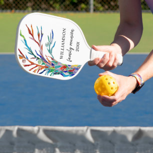 Family Wiedersehen Family Tree Pickleball Schläger