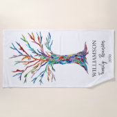 Family Wiedersehen Family Tree Strandtuch (Vorderseite)