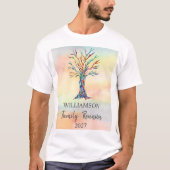 Family Wiedersehen Family Tree T - Shirt (Vorderseite)