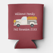 Family Wiedersehen Farm Truck Niedliches Herbstfes Dosenkühler (Vorderseite)