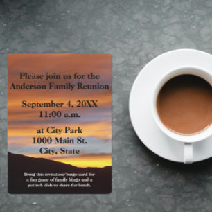 Family Wiedersehen Foto Bingo Sunset Foto