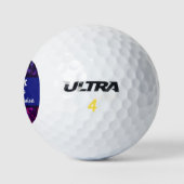 Family Wiedersehen Golf Outdoor Helle Marmorneon Golfball (Logo)