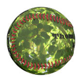 Family Wiedersehen Green Tree Blätter Summer Picni Baseball (Vorderseite Links)