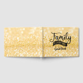 Family Wiedersehen Guest Book, Familie ist alles Gästebuch (Voll)