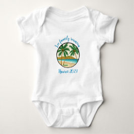 Family Wiedersehen Hawaii Baby Strampler