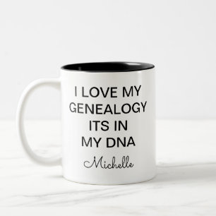 Family Wiedersehen Holiday Gag Keepake Zweifarbige Tasse