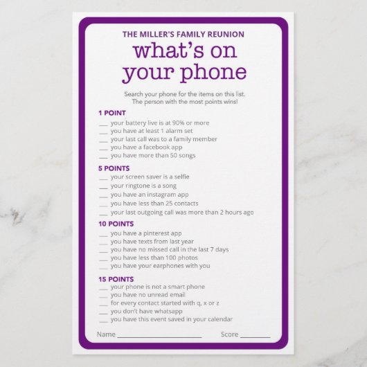 Family Wiedersehen Ice Breakfast 2 in 1 Games (Vorderseite)