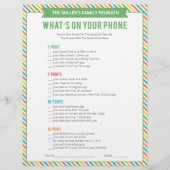 Family Wiedersehen Ice Breakfast 2 in 1 Games Flyer (Vorne)