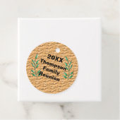 Family Wiedersehen Keepake Grüne Bäume Zweig Memen Geschenkanhänger (Beispiel)