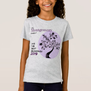 Family Wiedersehen Lila Modern Art Tremolo T-Shirt