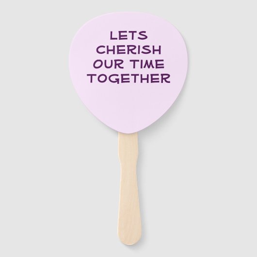 Family Wiedersehen Modern Multicolor-Blumenbaum Fächer (Rückseite)