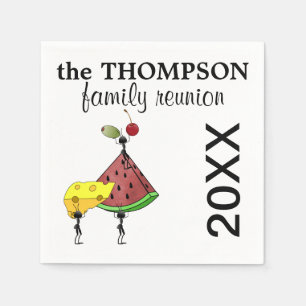 Family Wiedersehen Napkins Serviette