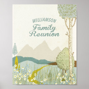 Family Wiedersehen Outdoor Event Poster