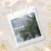 Family Wiedersehen Palm Trees Tropical Island Urla Geschenktütchen (Ausgeschnitten)