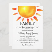 Family Wiedersehen Party, Einladung zur Ansammlung (Vorne/Hinten)