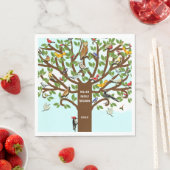 Family Wiedersehen Party Napkins Serviette (Beispiel)