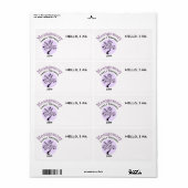 Family Wiedersehen Party Trendy Tree Individuelle (Vorne)