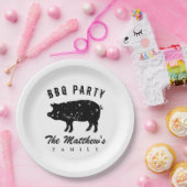 Family Wiedersehen Party Zollabendessen Teller (Party)