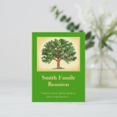 Family Wiedersehen Postcard Invit... Ankündigungspostkarte (Stehend Vorderseite)