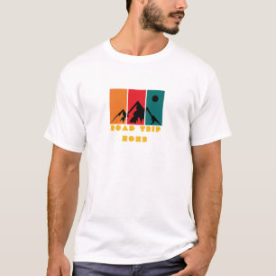 Family Wiedersehen Road Trip 2023 Mountain Sunset T-Shirt