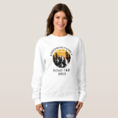 Family Wiedersehen Road Trip Mountain Personalisie Sweatshirt (Vorne ganz)