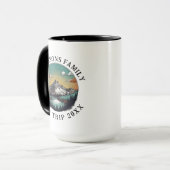 Family Wiedersehen Road Trip Mountain Personalisie Tasse (Vorderseite Links)