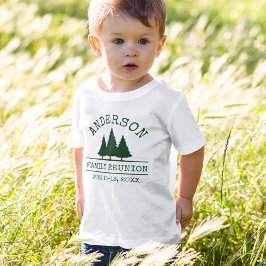 Family Wiedersehen Rustikale Pine Trees Kid's T-Shirt