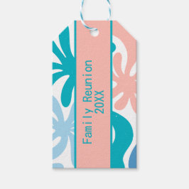 Family Wiedersehen Summer Thema Geschenk Tag Geschenkanhänger