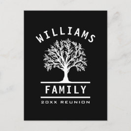 Family Wiedersehen Summer Vacacation Road Trip Tre Postkarte