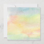 Family Wiedersehen Sunflower Einladung (Rückseite)