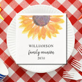 Family Wiedersehen Sunflower Serviette